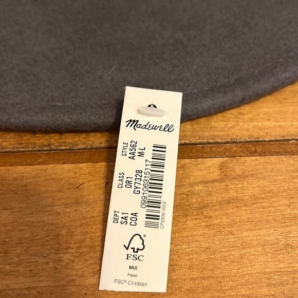 Madewell Biltmore wool fedora hat main image 9